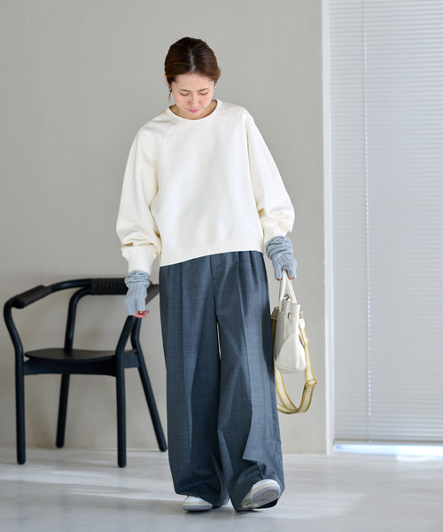 FRAMeWORK（フレームワーク）の「ショートワイドSWEAT（スウェット