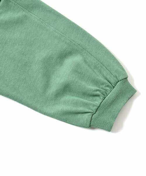 Ampersand（アンパサンド）の「premier 刺繍Tプルオーバー（Tシャツ/カットソー・キッズ・グリーン/ベージュ/オフホワイト・120/100/90/80/140/70/110/130）」の6枚目の写真