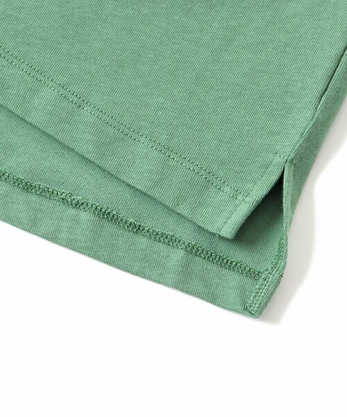 Ampersand（アンパサンド）の「premier 刺繍Tプルオーバー（Tシャツ/カットソー・キッズ・グリーン/ベージュ/オフホワイト・120/100/90/80/140/70/110/130）」の5枚目の写真