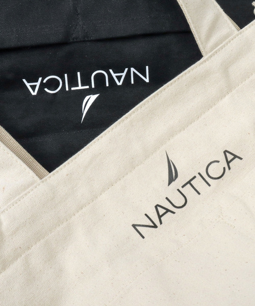 NAUTICA(ノーティカ)の「12オンス シンプル 帆布 キャンバス トートバッグ(トートバッグ・メンズ・ブラック/オフホワイト・FREE)」の19枚目の写真