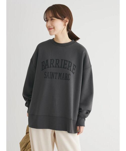 Green Parks(グリーンパークス)の「裏起毛ロゴプルオーバー(Tシャツ/カットソー・レディース・ホワイト系その他/ピンク/オフホワイト/ネイビー/チャコールグレー/ブルー・FREE)」の15枚目の写真