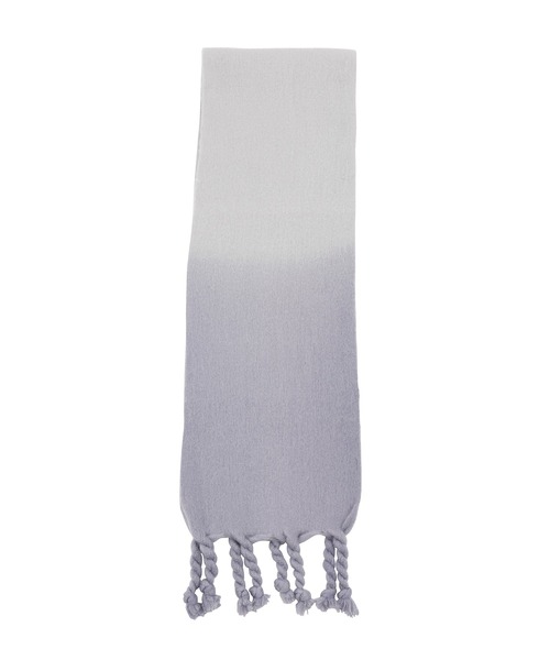 PUNYUS(プニュズ)の「グラデーションツイストマフラー(マフラー・レディース・ピンク/グリーン/ベージュ/ブルー/グレー・FREE)」の10枚目の写真