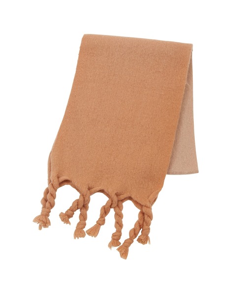 PUNYUS(プニュズ)の「グラデーションツイストマフラー(マフラー・レディース・ピンク/グリーン/ベージュ/ブルー/グレー・FREE)」の8枚目の写真