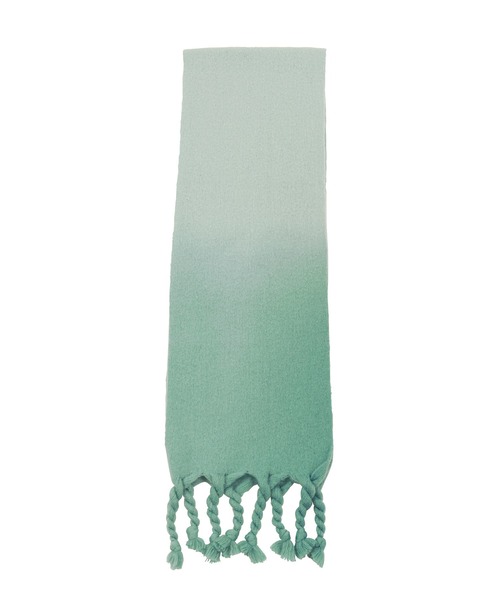 PUNYUS(プニュズ)の「グラデーションツイストマフラー(マフラー・レディース・ピンク/グリーン/ベージュ/ブルー/グレー・FREE)」の14枚目の写真