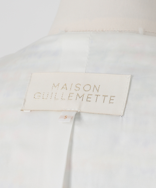 MAISON GUILLEMETTE/メゾンギヨメット】ツィードノーカラージャケット