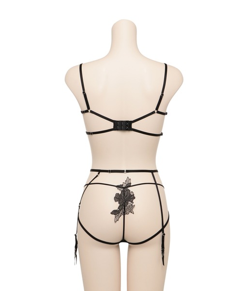 Ravijour スキンリボン ブラ＆Ｔバック＆ガーター セット スキンリボン ブラ&Tバック&ガーター セット / 商品詳細ページ
