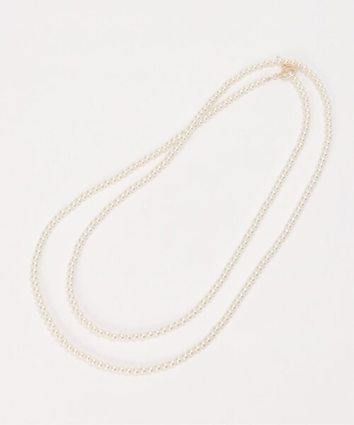 ikka（イッカ）の「ロングパールネックレス（ネックレス・レディース・オフホワイト・FREE）」の9枚目の写真