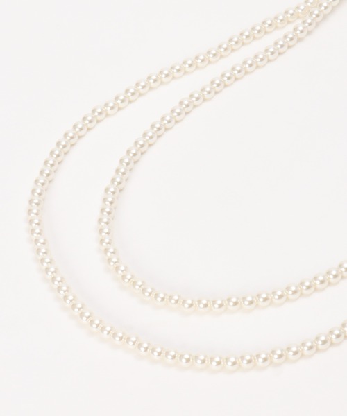 ikka（イッカ）の「ロングパールネックレス（ネックレス・レディース・オフホワイト・FREE）」の4枚目の写真