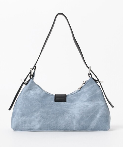 Ray BEAMS（レイビームス）の「Ray BEAMS / ギャザー ベルト バッグ（ハンドバッグ・レディース・ブラック/ブルー系その他4・ONE SIZE）」の16枚目の写真