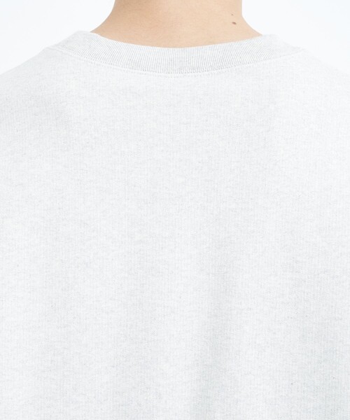 KHOKI（コッキ）の「【KHOKI / コッキ】Cross-stitch sweat shirt（スウェット・メンズ・ネイビー/アイボリー・3）」の10枚目の写真