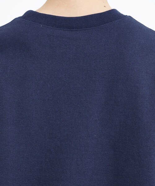 KHOKI（コッキ）の「【KHOKI / コッキ】Cross-stitch sweat shirt（スウェット・メンズ・ネイビー/アイボリー・3）」の20枚目の写真