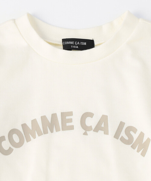 COMME CA ISM（コムサイズム）の「ロゴプリントＴシャツ（Tシャツ/カットソー・キッズ・ホワイト系その他/ブラック系その他/アイボリー系・100cm/110cm/120cm/130cm/140cm/150cm）」の11枚目の写真