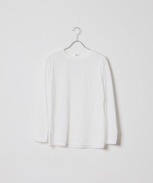 AO2（アオズ）の「▲Long sleeve t-shirt / 無地ロンT 長袖Tシャツ（Tシャツ/カットソー・レディース・ピンク/ホワイト/ブルー/レッド/ブラック・FREE）」の14枚目の写真