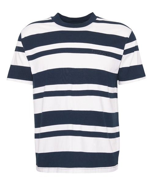 【セール】Friars ランダムピッチ ワイドボーダー リラックスフィット Tシャツ（Tシャツ/カットソー）｜Barbour（バブアー）