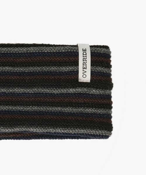 OVERRIDE(オーバーライド)の「OVERRIDE OGCREC BORDER HAIRBAND SG / オーバーライド(ヘアバンド・レディース・レッド/ホワイト/ブラック・57~59cm)」の8枚目の写真