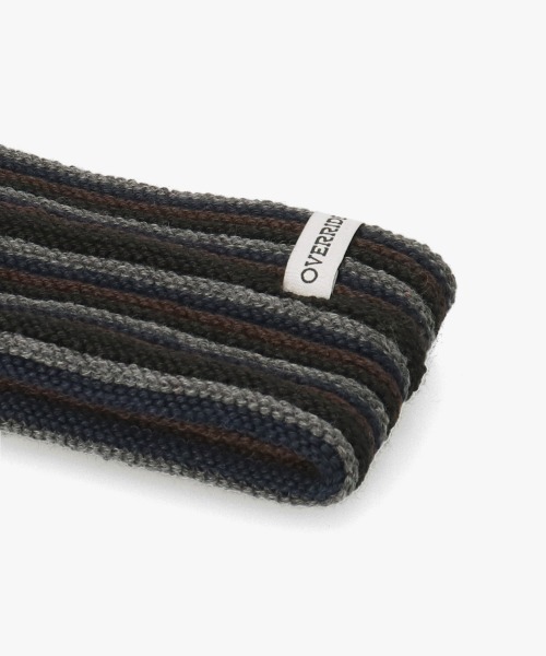 OVERRIDE(オーバーライド)の「OVERRIDE OGCREC BORDER HAIRBAND SG / オーバーライド(ヘアバンド・レディース・レッド/ホワイト/ブラック・57~59cm)」の9枚目の写真