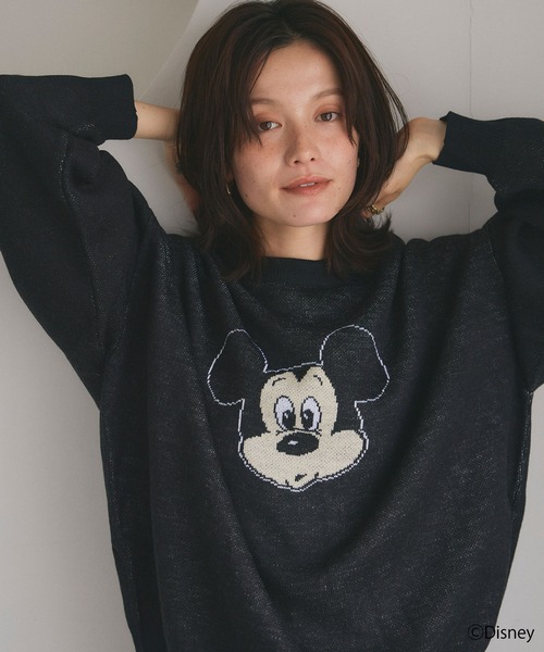 Disney/ディズニー】Mickey Mouse/ミッキーマウスジャガード
