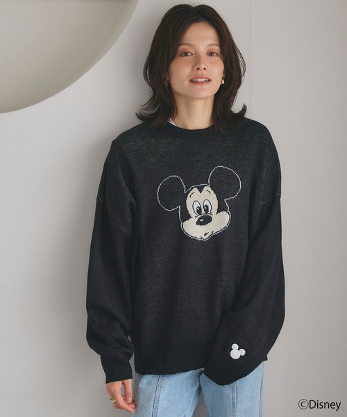 Disney/ディズニー】Mickey Mouse/ミッキーマウスジャガード
