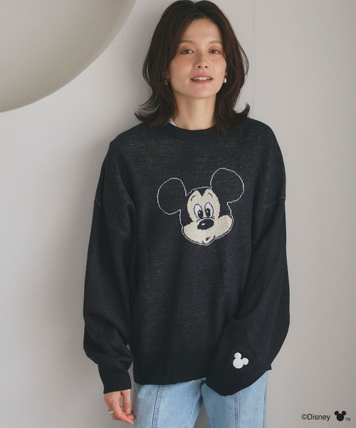 Disney/ディズニー】Mickey Mouse/ミッキーマウス/ジャガード