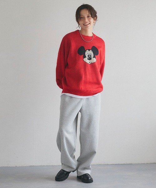 Disney/ディズニー】Mickey Mouse/ミッキーマウス/ジャガード