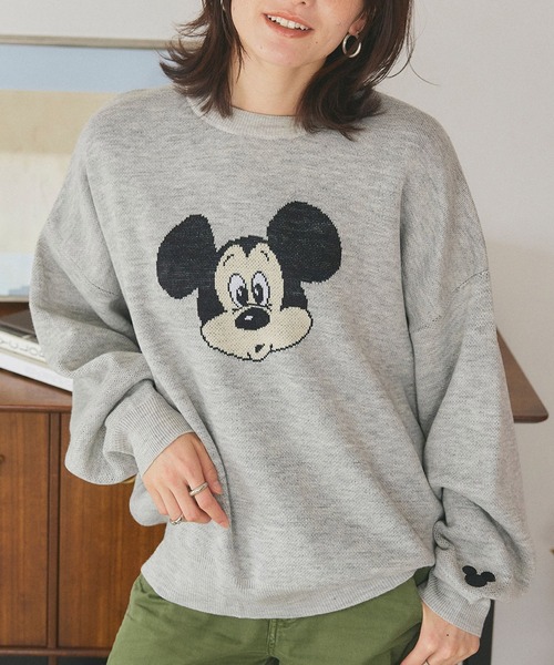 Disney/ディズニー】Mickey Mouse/ミッキーマウス/ジャガード