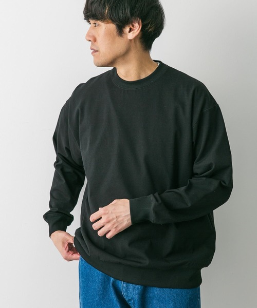 URBAN RESEARCH DOORS(アーバンリサーチドアーズ)の「『イージーケア』『速乾』クイックドライ裏毛スウェット(スウェット・メンズ・グレー/ブラック/グリーン系その他・MEDIUM/LARGE/X-LARGE)」の10枚目の写真