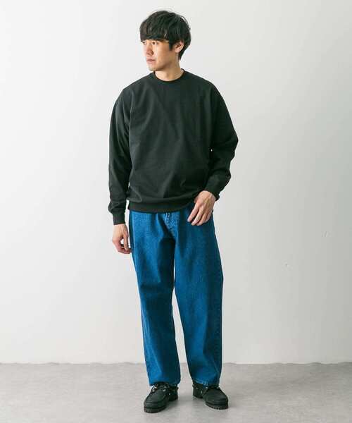 URBAN RESEARCH DOORS(アーバンリサーチドアーズ)の「『イージーケア』『速乾』クイックドライ裏毛スウェット(スウェット・メンズ・グレー/ブラック/グリーン系その他・MEDIUM/LARGE/X-LARGE)」の13枚目の写真