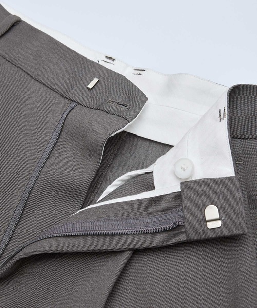 【セール】カルゼワンタックストレートパンツ【セットアップ対応】（その他パンツ）｜ROPE'（ロペ）