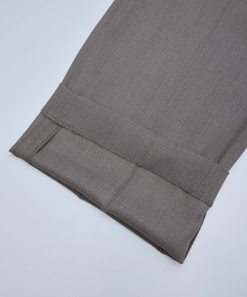 【セール】カルゼワンタックストレートパンツ【セットアップ対応】（その他パンツ）｜ROPE'（ロペ）