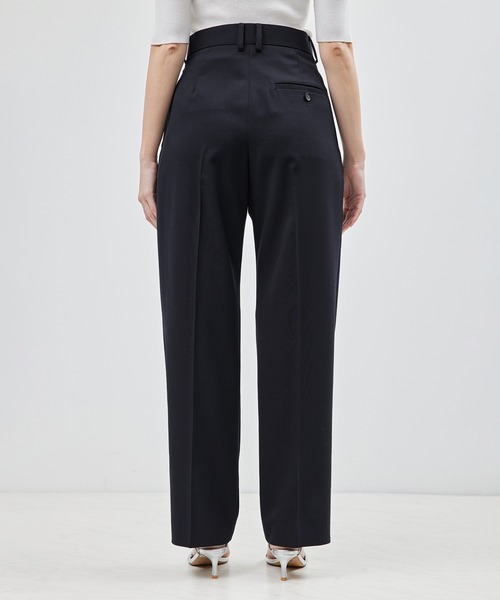 【セール】カルゼワンタックストレートパンツ【セットアップ対応】（その他パンツ）｜ROPE'（ロペ）