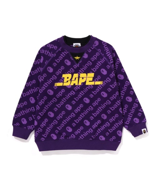 A BATHING APE TWIN STA CREWNECK