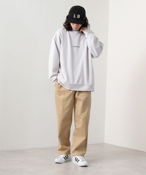 Red Cap Girl(レッドキャプガール)の「REDCAPGIRL ダンボールニット バックプリント クルーネック(スウェット・メンズ・ブラック/ホワイト/グレー/ブルー・M/L)」の22枚目の写真