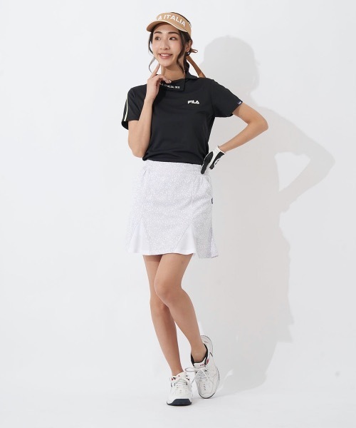 FILA GOLF（フィラゴルフ ）の「【FILA GOLF/フィラゴルフ】レディーススカート　ゴルフ（スカート・レディース・ホワイト/ライトブルー/ネイビー・LARGE/X-LARGE/MEDIUM/SMALL）」の5枚目の写真