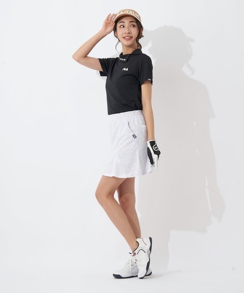FILA GOLF（フィラゴルフ ）の「【FILA GOLF/フィラゴルフ】レディーススカート　ゴルフ（スカート・レディース・ホワイト/ライトブルー/ネイビー・LARGE/X-LARGE/MEDIUM/SMALL）」の6枚目の写真