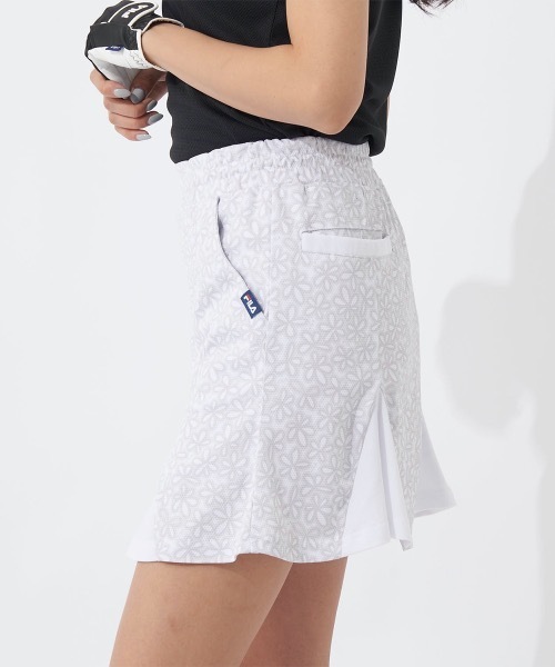 FILA GOLF（フィラゴルフ ）の「【FILA GOLF/フィラゴルフ】レディーススカート　ゴルフ（スカート・レディース・ホワイト/ライトブルー/ネイビー・LARGE/X-LARGE/MEDIUM/SMALL）」の10枚目の写真