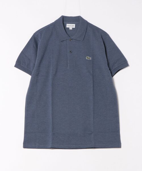 LACOSTE（ラコステ）の「《LACOSTE》L1264LJ-99（ポロシャツ・メンズ・ライトグレー/ライトインディゴブルー/インディゴブルー/ヘザーグレー/クリーム/ブルー系その他・3/4/5/6）」の6枚目の写真