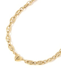 GLOBAL WORK | ステンレスハートネックレス/107680(ネックレス)