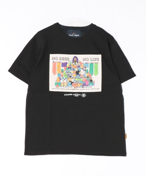 【チャイハネ】YOKOHAMA BEER×grn×Amina サルビTシャツ（Tシャツ/カットソー）｜チャイハネ（チャイハネ）
