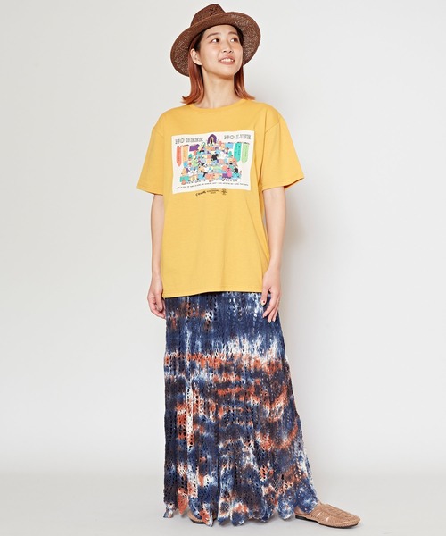 【チャイハネ】YOKOHAMA BEER×grn×Amina サルビTシャツ（Tシャツ/カットソー）｜チャイハネ（チャイハネ）