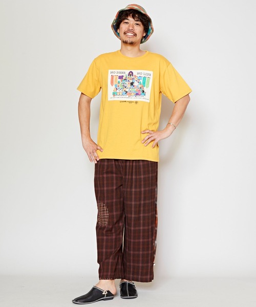 【チャイハネ】YOKOHAMA BEER×grn×Amina サルビTシャツ（Tシャツ/カットソー）｜チャイハネ（チャイハネ）