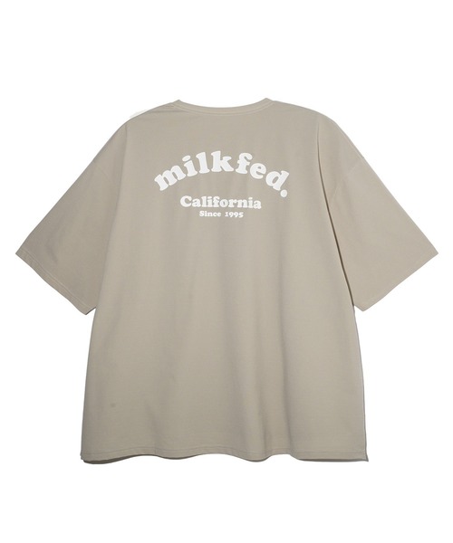 Ocean Pacific（オーシャンパシフィック）の「MILKFED. x OP RASH GUARD POCKET TEE（水着・レディース・ベージュ/ブラック/マルチ・ONE SIZE）」の3枚目の写真