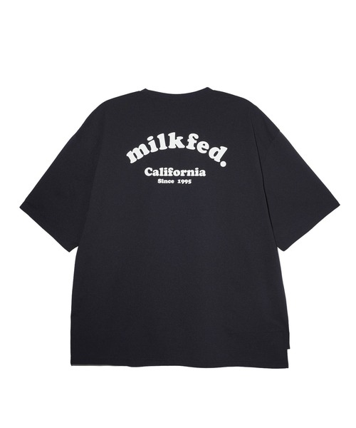 Ocean Pacific（オーシャンパシフィック）の「MILKFED. x OP RASH GUARD POCKET TEE（水着・レディース・ベージュ/ブラック/マルチ・ONE SIZE）」の2枚目の写真