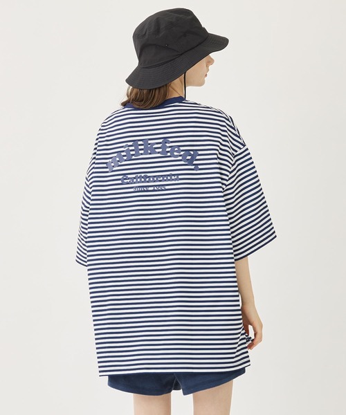 Ocean Pacific（オーシャンパシフィック）の「MILKFED. x OP RASH GUARD POCKET TEE（水着・レディース・ベージュ/ブラック/マルチ・ONE SIZE）」の18枚目の写真