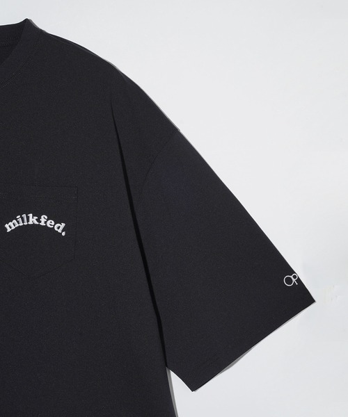 Ocean Pacific（オーシャンパシフィック）の「MILKFED. x OP RASH GUARD POCKET TEE（水着・レディース・ベージュ/ブラック/マルチ・ONE SIZE）」の10枚目の写真