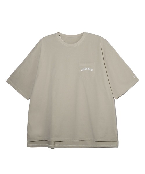 Ocean Pacific（オーシャンパシフィック）の「MILKFED. x OP RASH GUARD POCKET TEE（水着・レディース・ベージュ/ブラック/マルチ・ONE SIZE）」の16枚目の写真