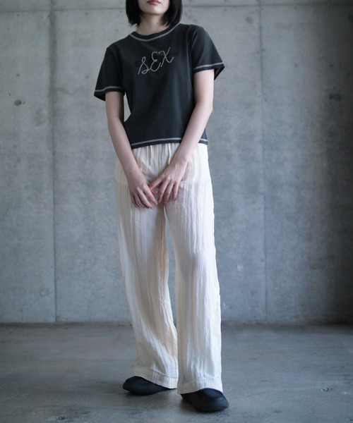 フィリップリム パンツ ネイビー プリーツ cfcl｜レディース