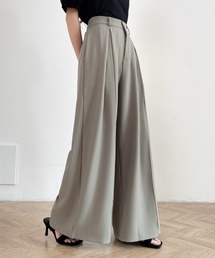 Diosfront | タックワイドパンツ(スラックス)