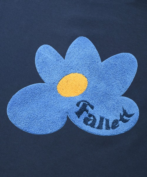 Fallett(ファレット)の「ブークレ フラワー スウェットシャツ(スウェット・レディース・ネイビー/アイボリー・M/S)」の14枚目の写真