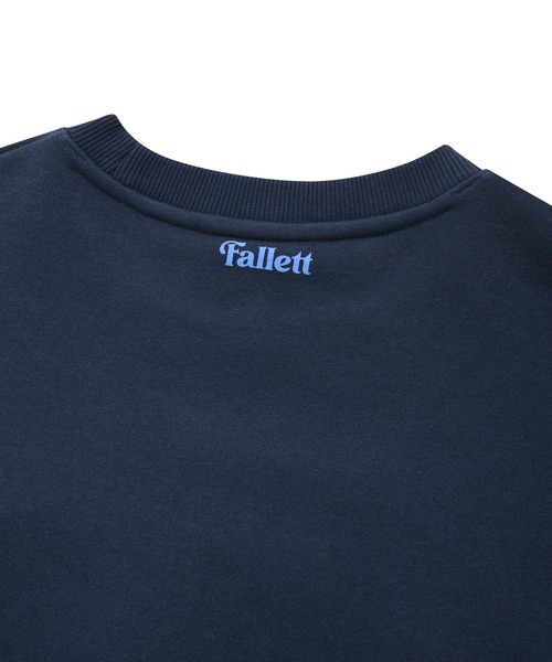 Fallett(ファレット)の「ブークレ フラワー スウェットシャツ(スウェット・レディース・ネイビー/アイボリー・M/S)」の17枚目の写真