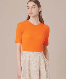 MACKINTOSH LONDON（マッキントッシュ ロンドン）の「【婦人画報掲載】ハイツイストリブコットンプルオーバー（ニット/セーター）」